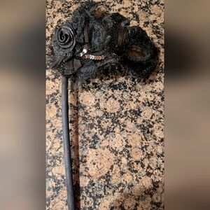 Black Lace Masquerade Mask